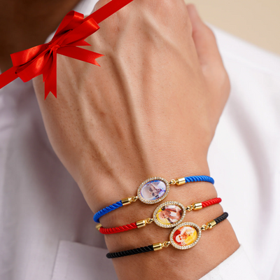 Men's Jai Guruji Swaroop Rope Bracelets