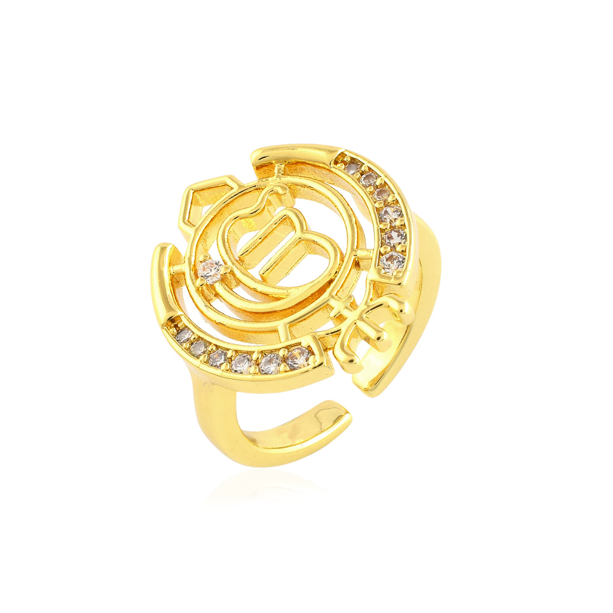 Khanda Swarovski Ring