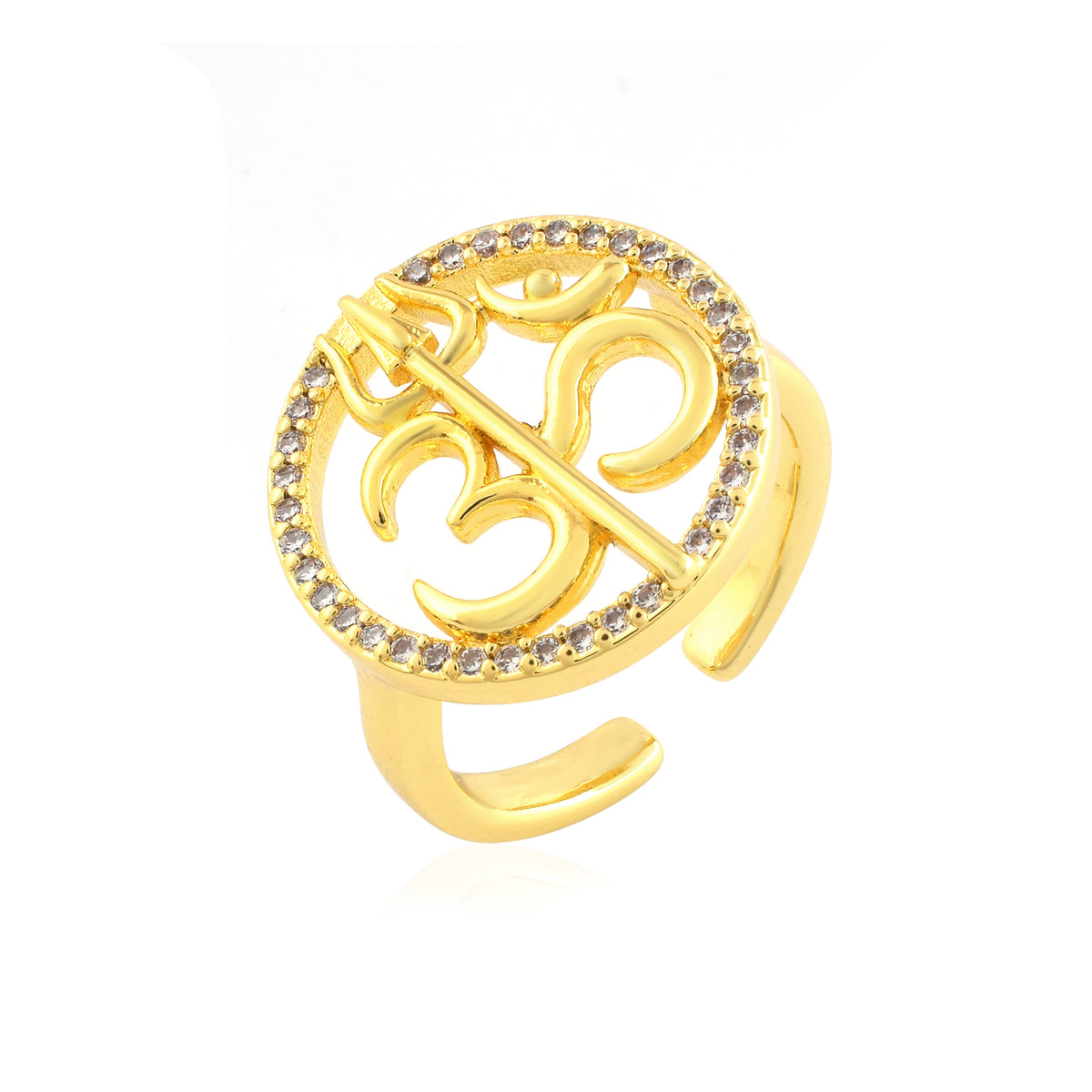 Om Trishul Ring