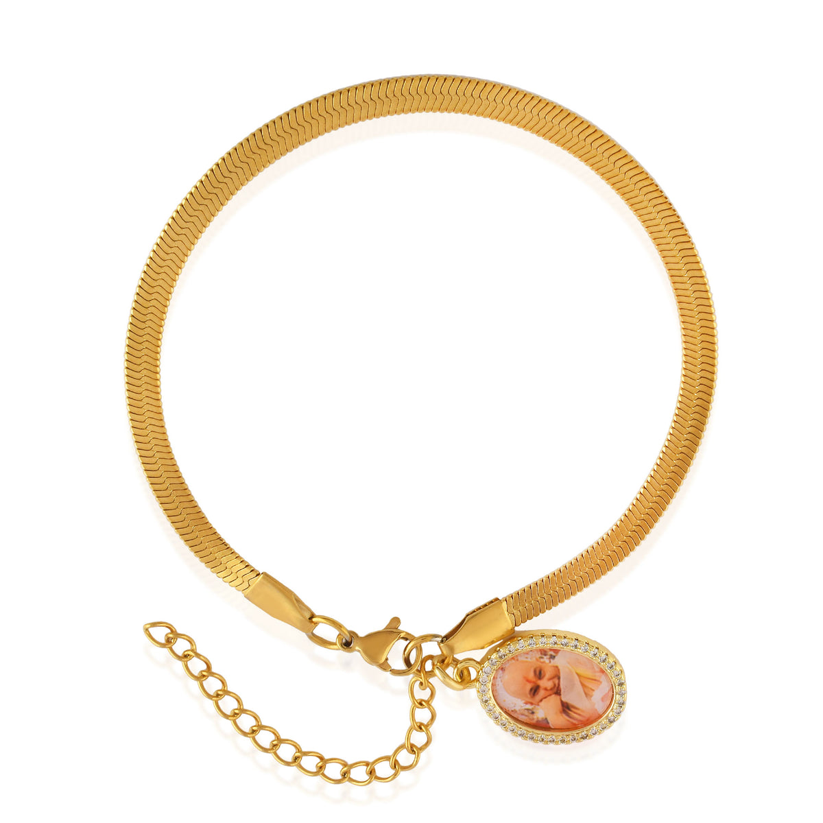 Guruji Swaroop Snake Chain Bracelet