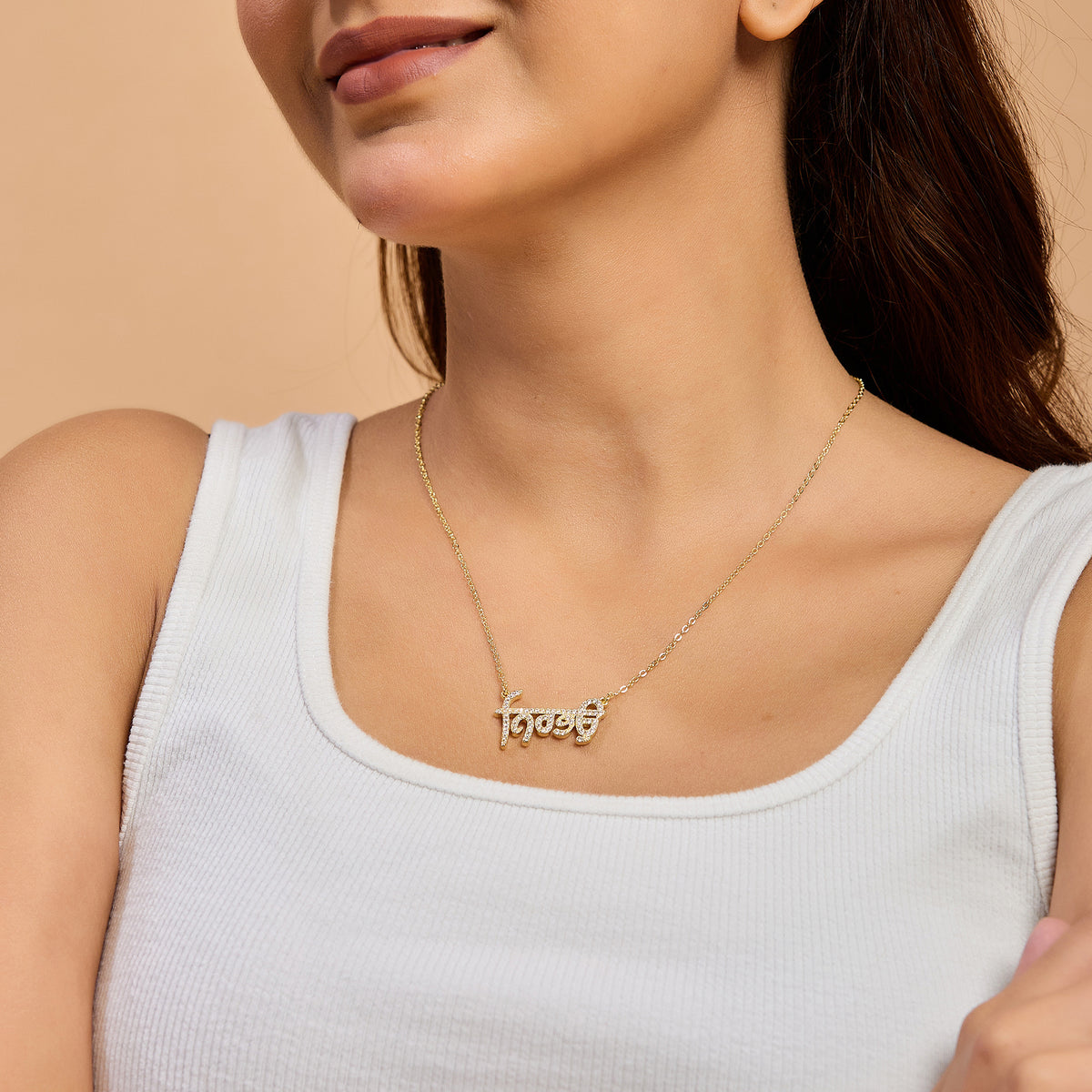 Nirbhau Swarovski Necklace