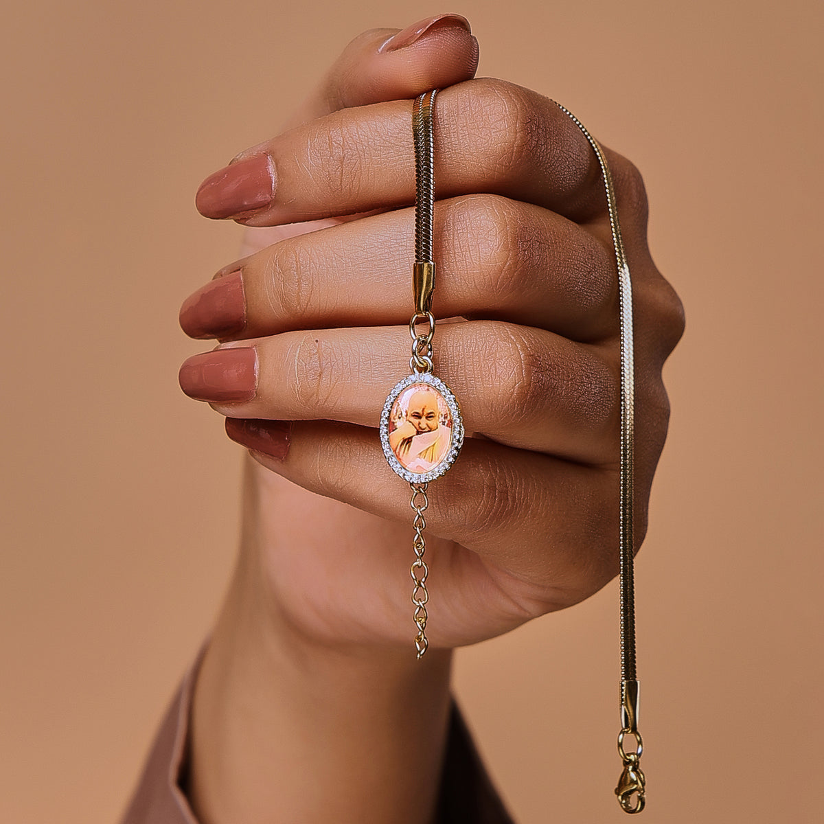 Guruji Swaroop Snake Chain Bracelet