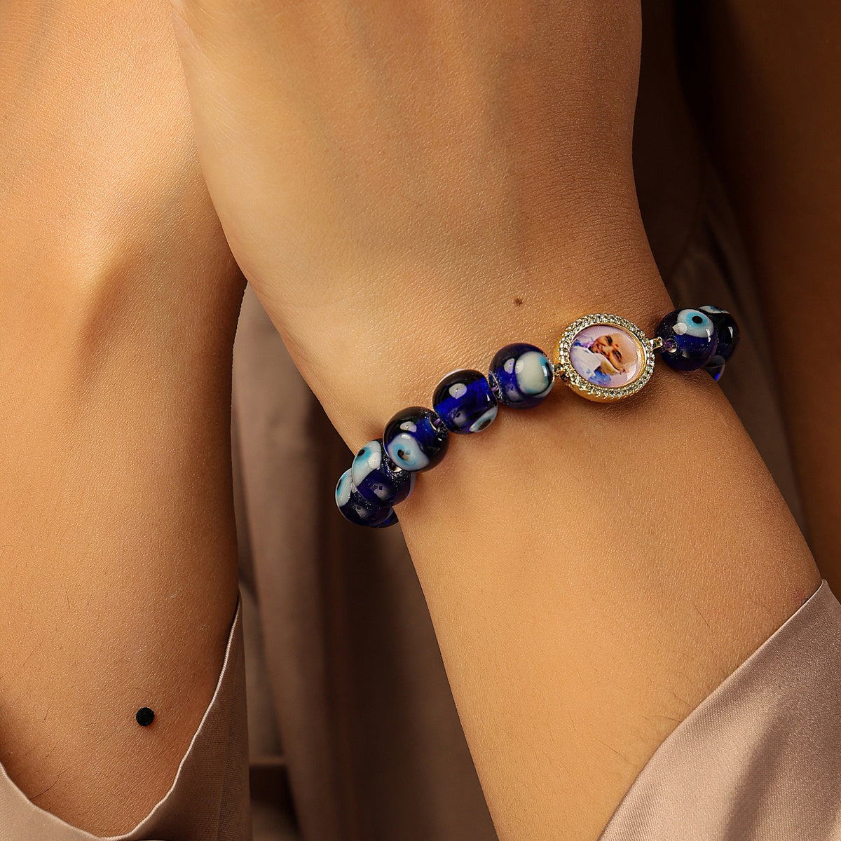 Evil Eye Guruji Bead Bracelet
