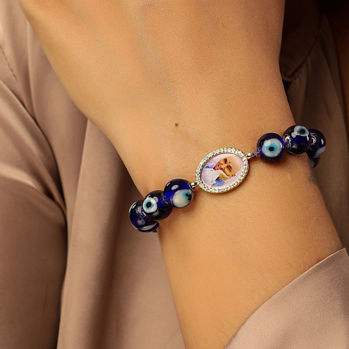 Evil Eye Guruji Bead Bracelet