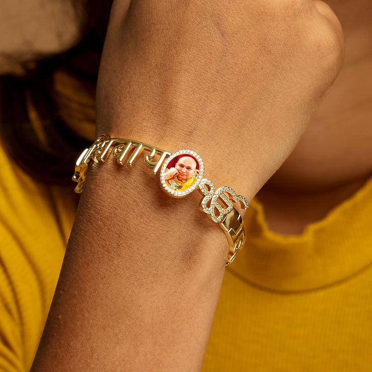 Jai Guruji-Om Namah Shivay Evil Eye Bracelet