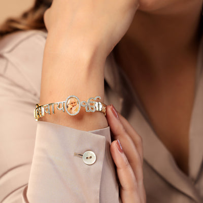 Jai Guruji-Om Namah Shivay Evil Eye Bangle