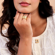 OM Broad Band Ring