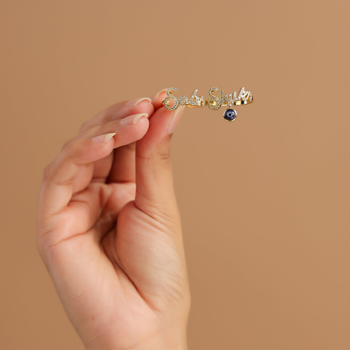 Sabr Shukar Evil Eye Ring