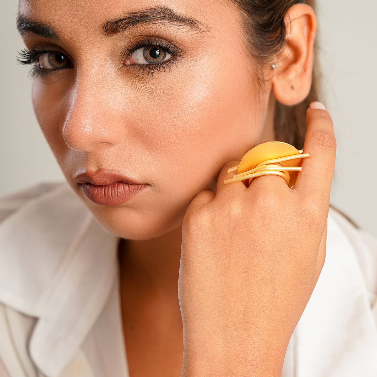 Wired Stack Disc Ring