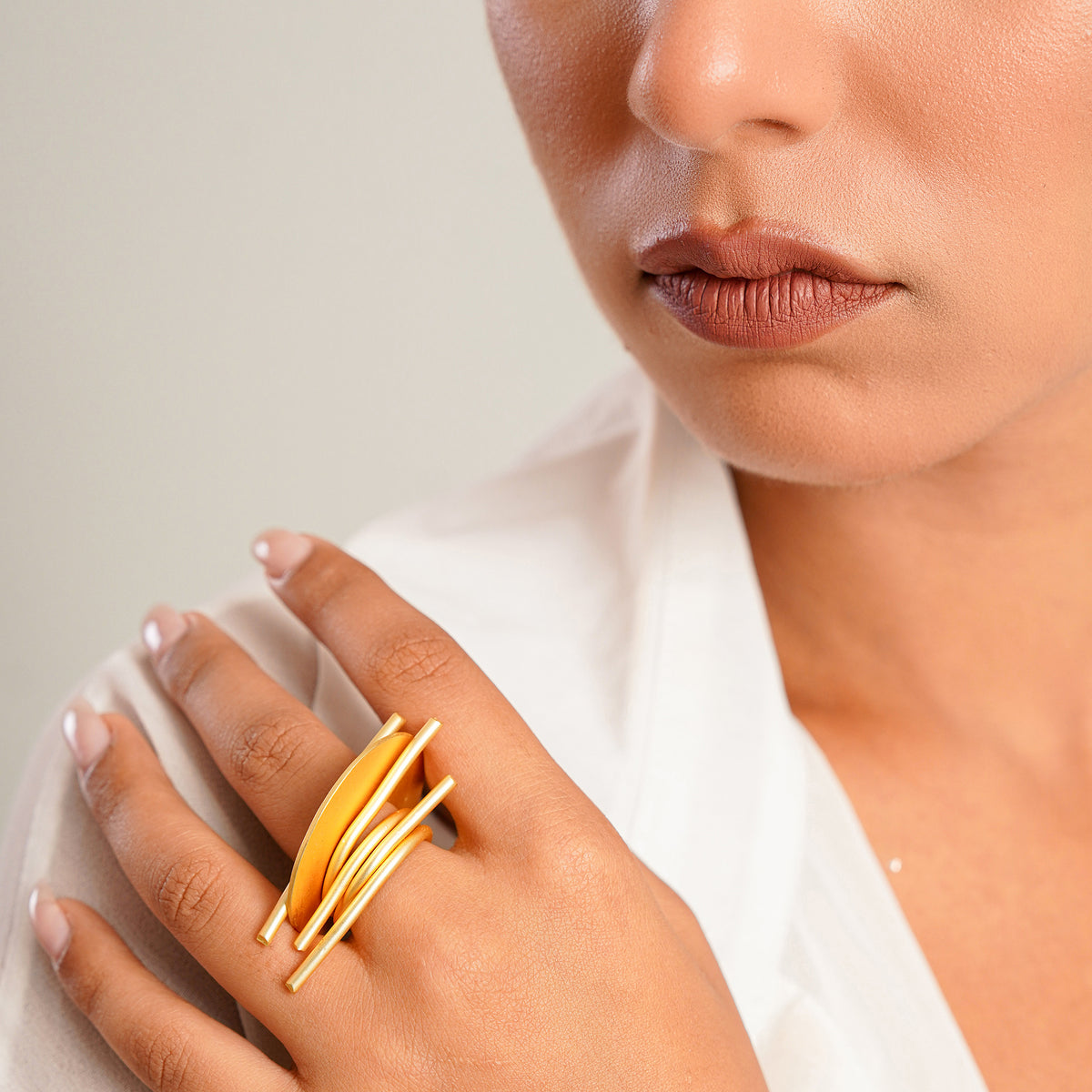 Wired Stack Disc Ring