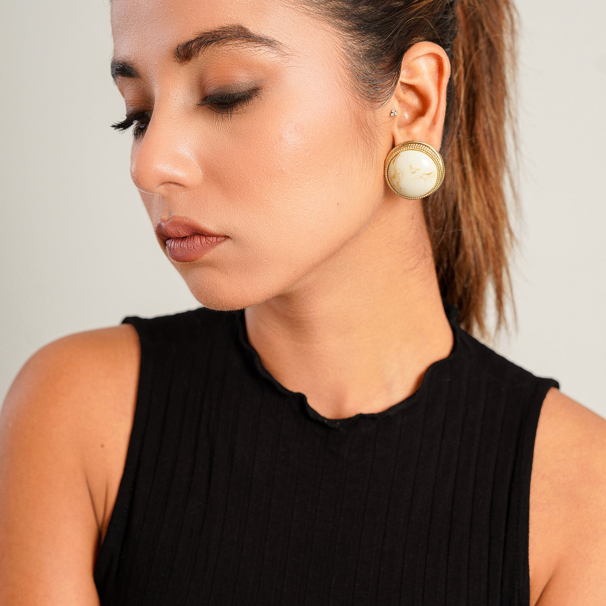 Alexa Circular Studs