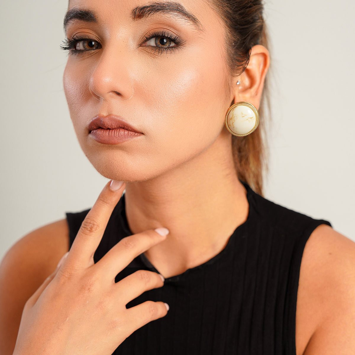 Alexa Circular Studs