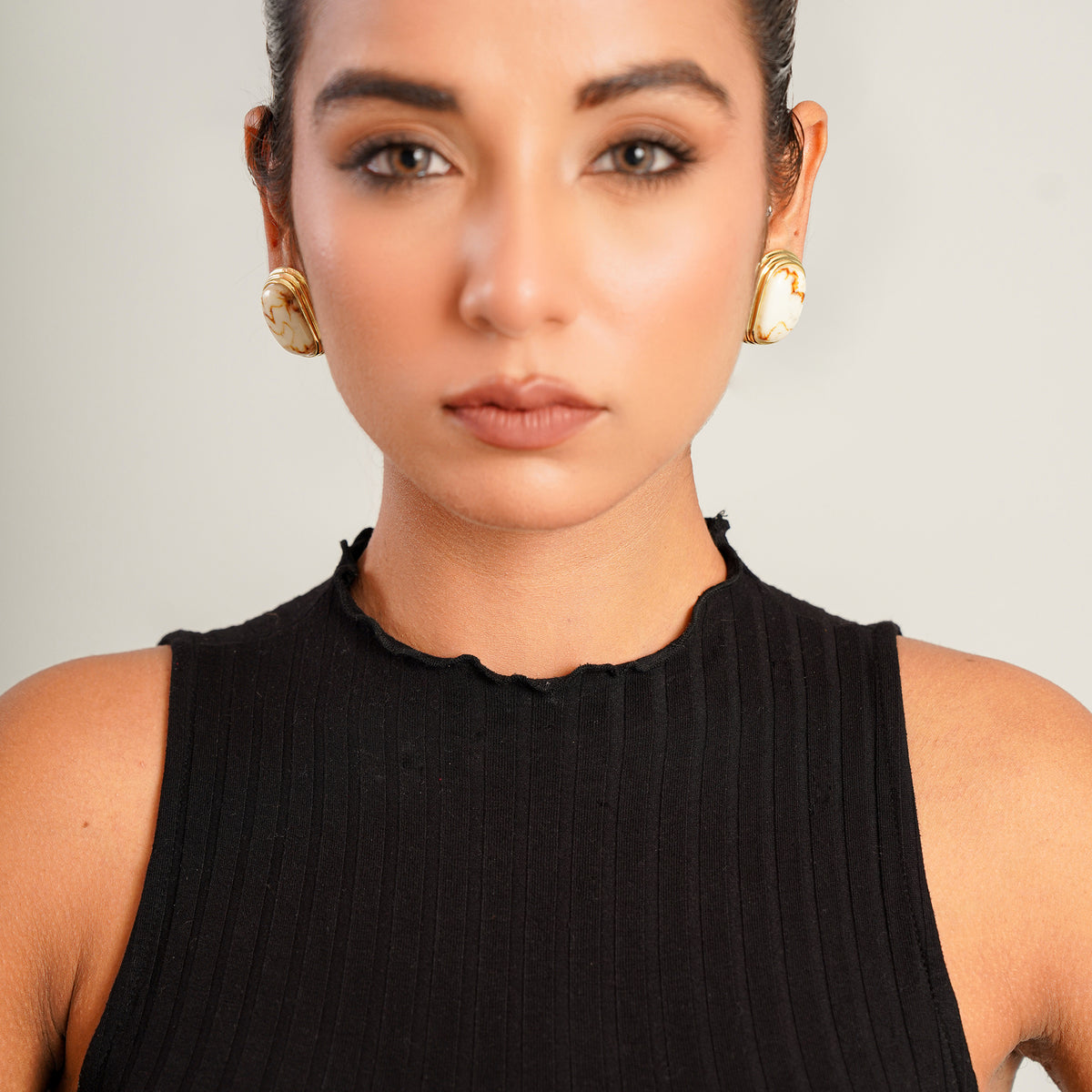 Alexa Rectangular Studs