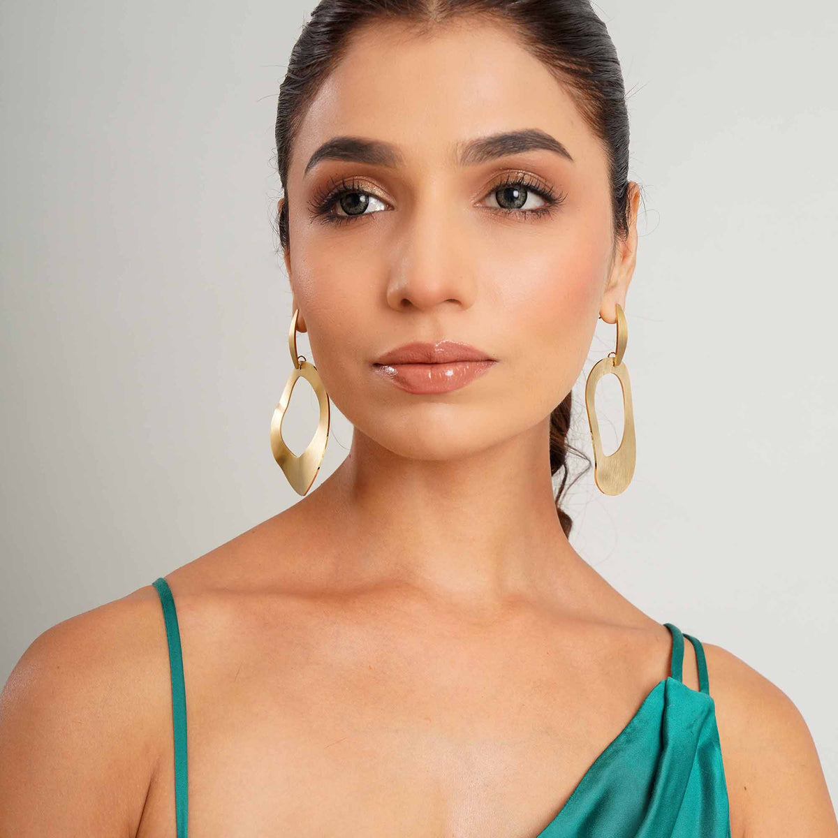 Gold Plated Dangler Earrings