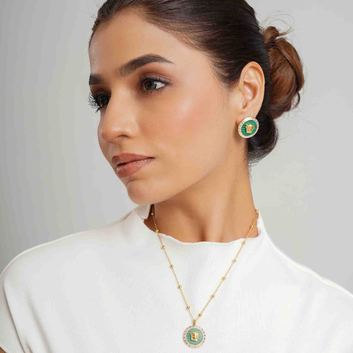 Empress Paris Green and Gold Set 