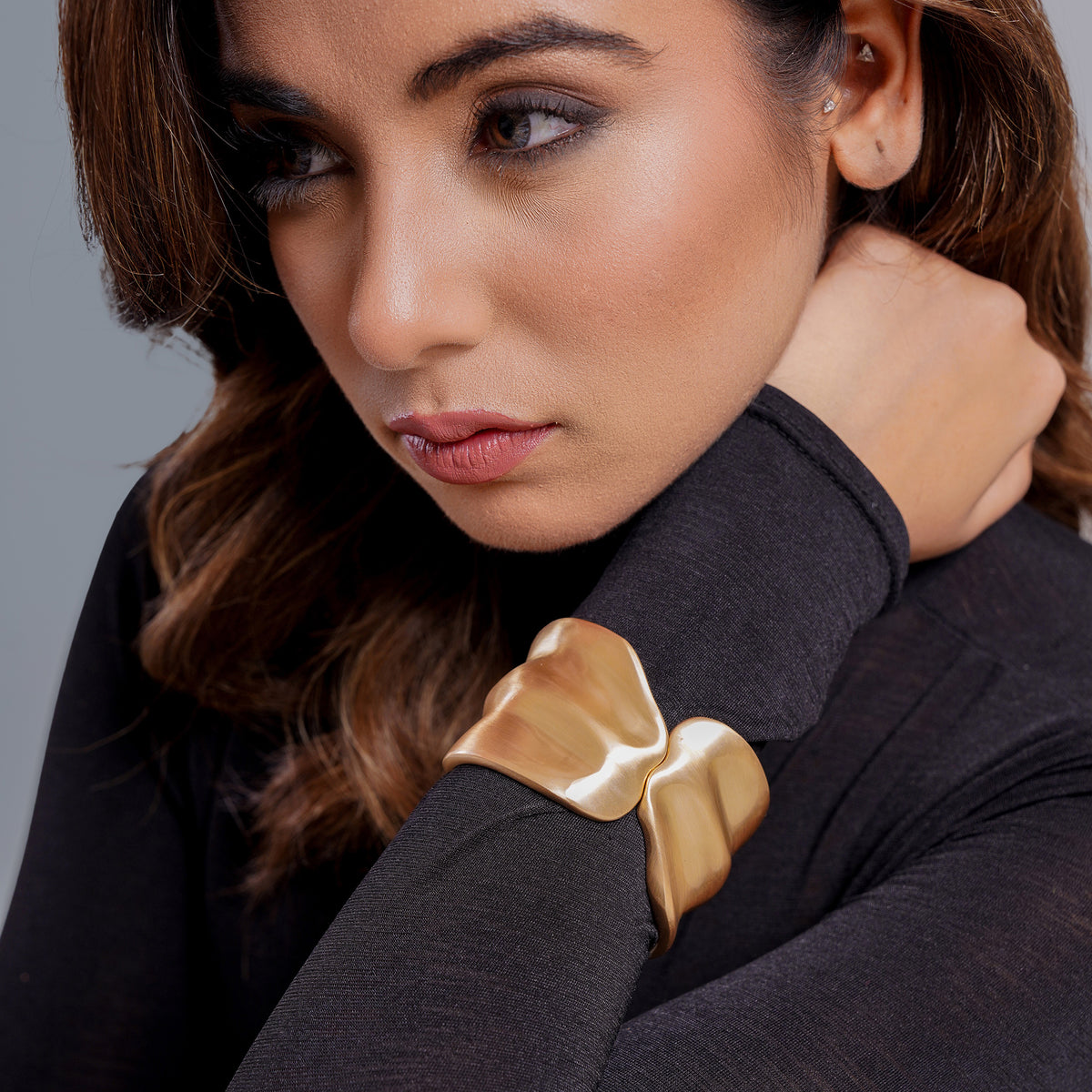 Sierra Gold Cuff Bracelet