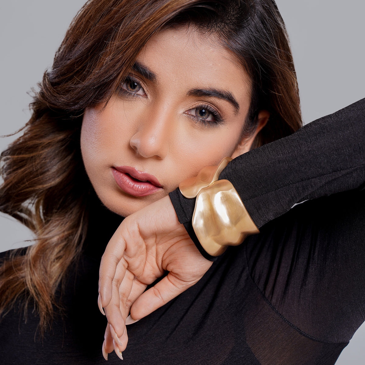 Sierra Gold Cuff Bracelet