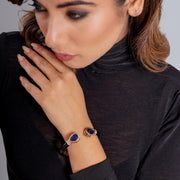 Blue Empress Enamel Bracelet