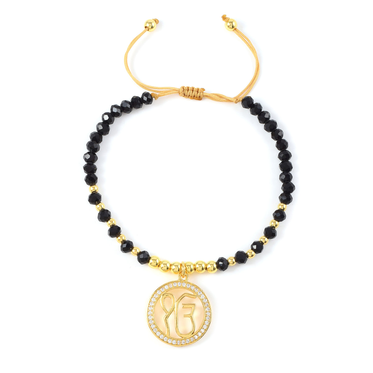 Ek Onkar Hanging Thread Bracelet