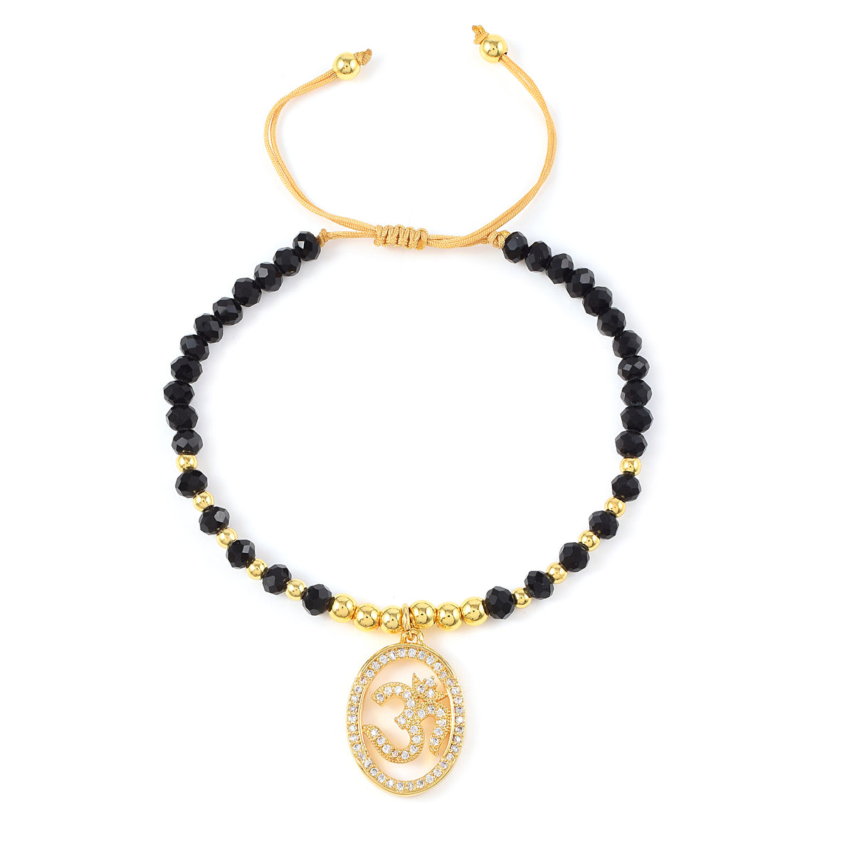 OM Hanging Thread Bracelet
