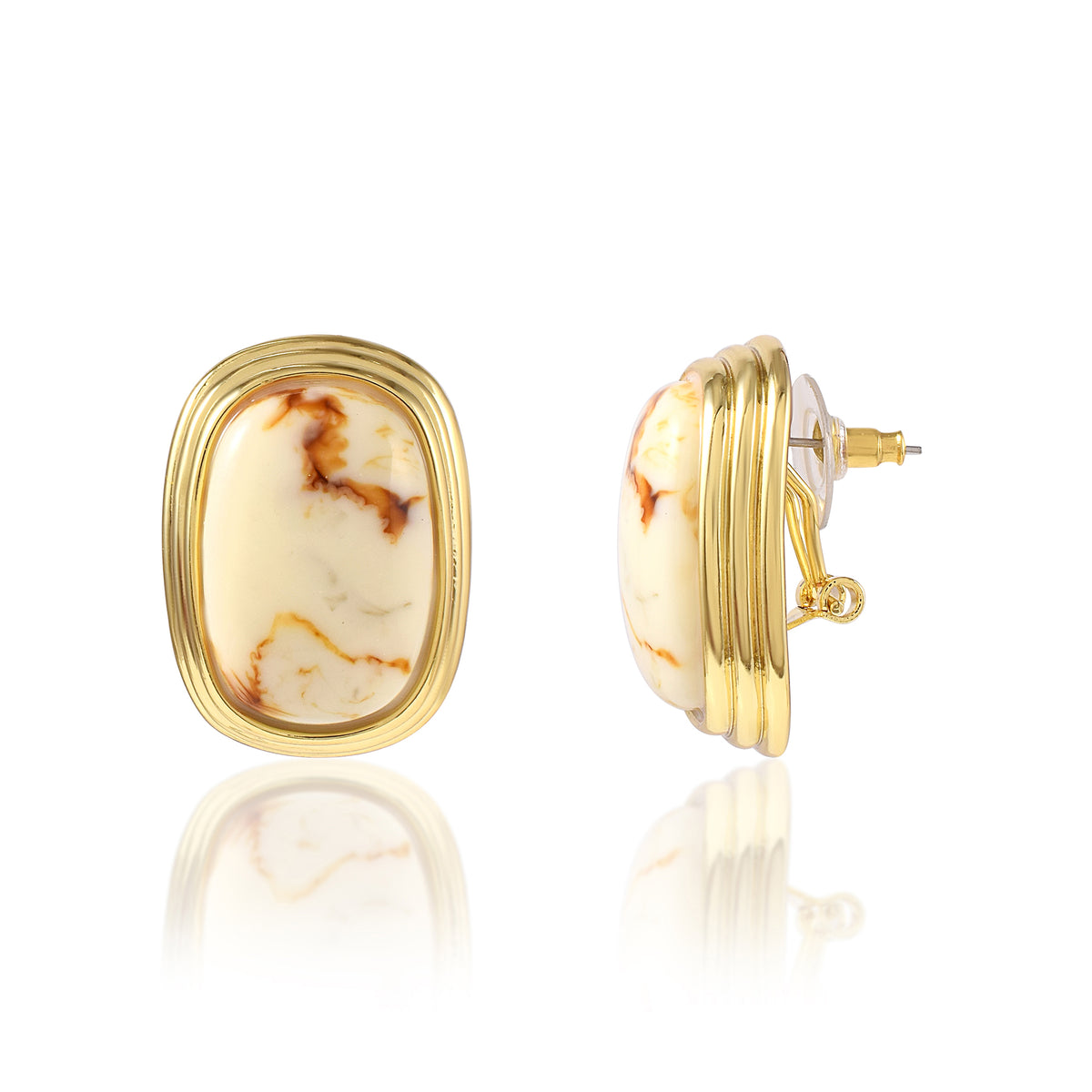 Alexa Rectangular Studs