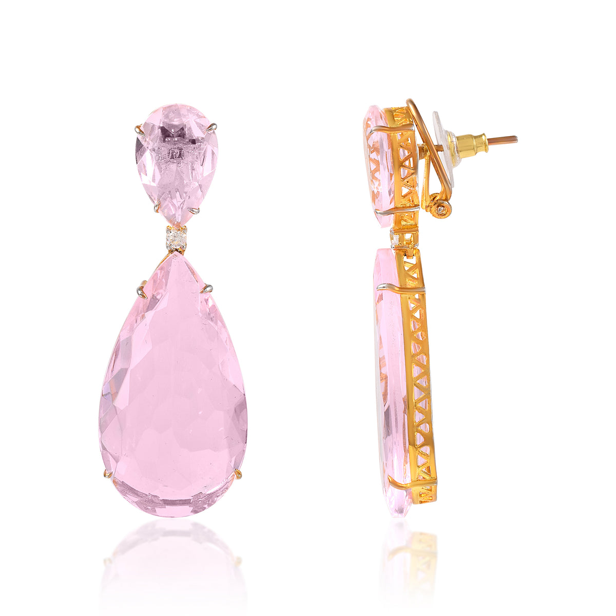 Rose Doublet Earrings