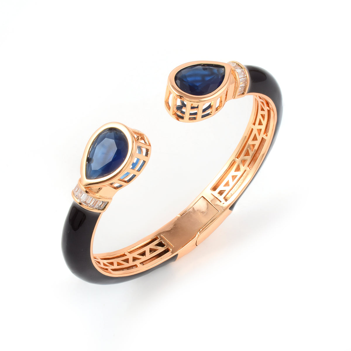 Blue Empress Enamel Bracelet