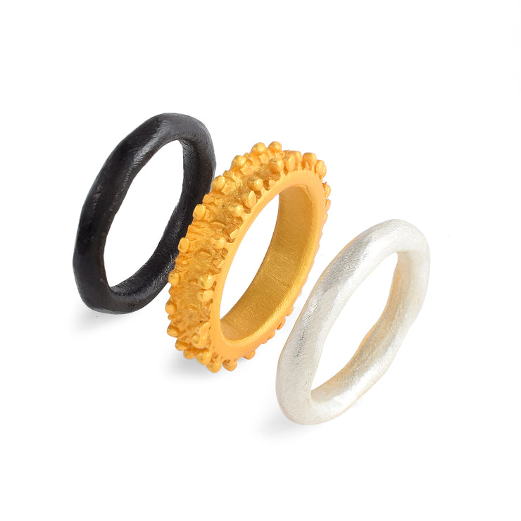 Roman Stacked Ring Set