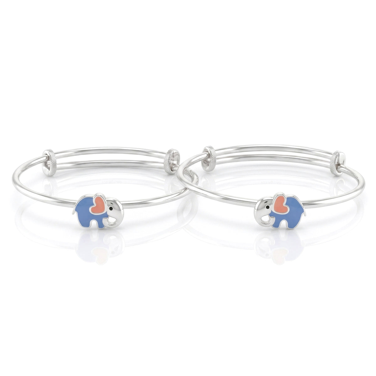 Kids - Pure Silver Elephant Kada