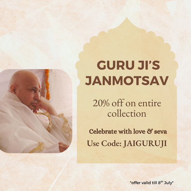 Men's Jai Guruji Swaroop Rope Bracelets