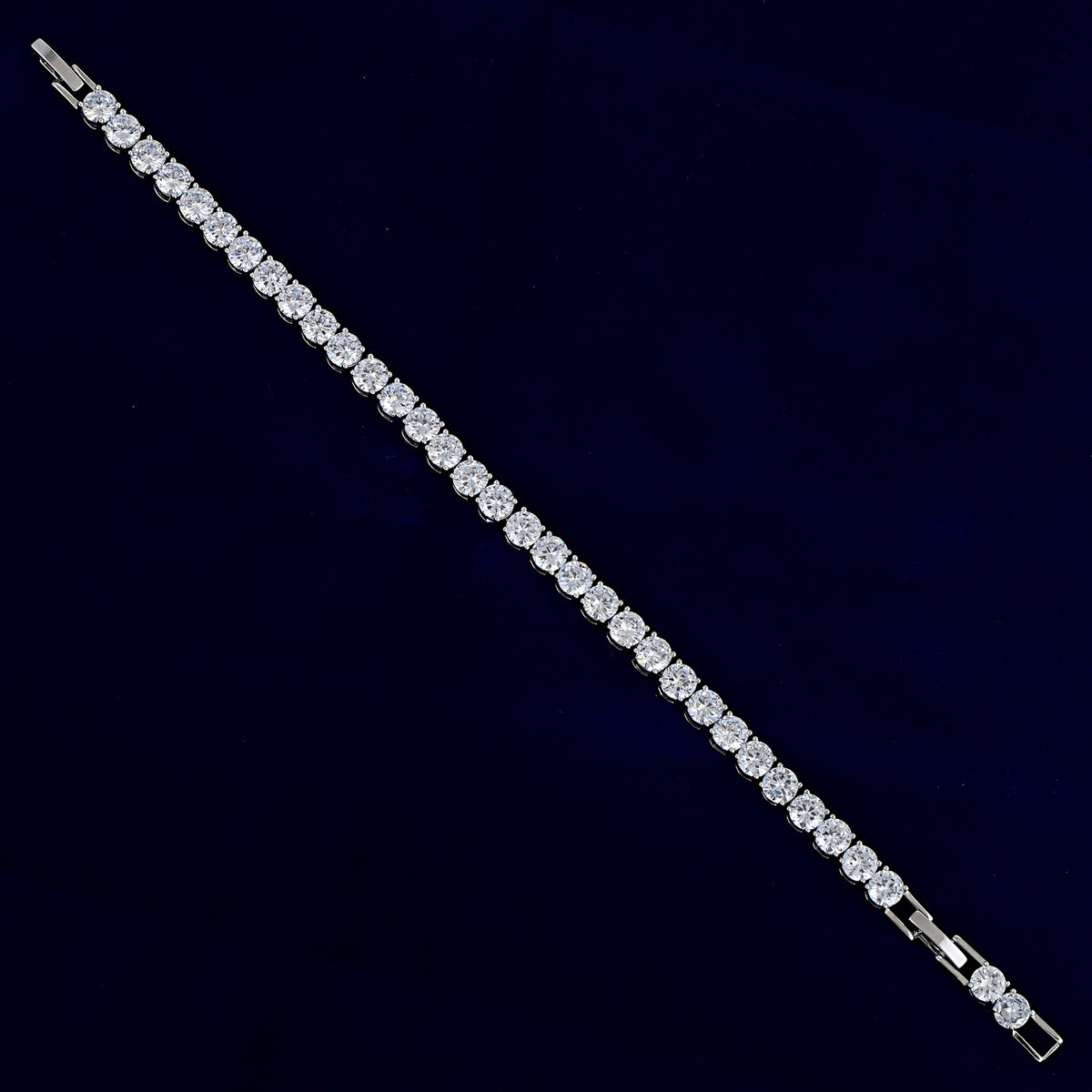 Audrey Swarovski Tennis Bracelet