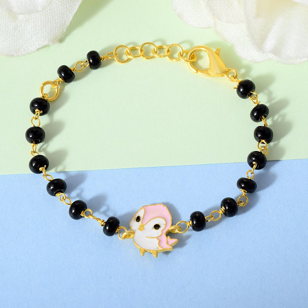 Pure Silver Kids Nazariya Bird Bracelet