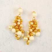 Pearl Balls Hanging Earrings