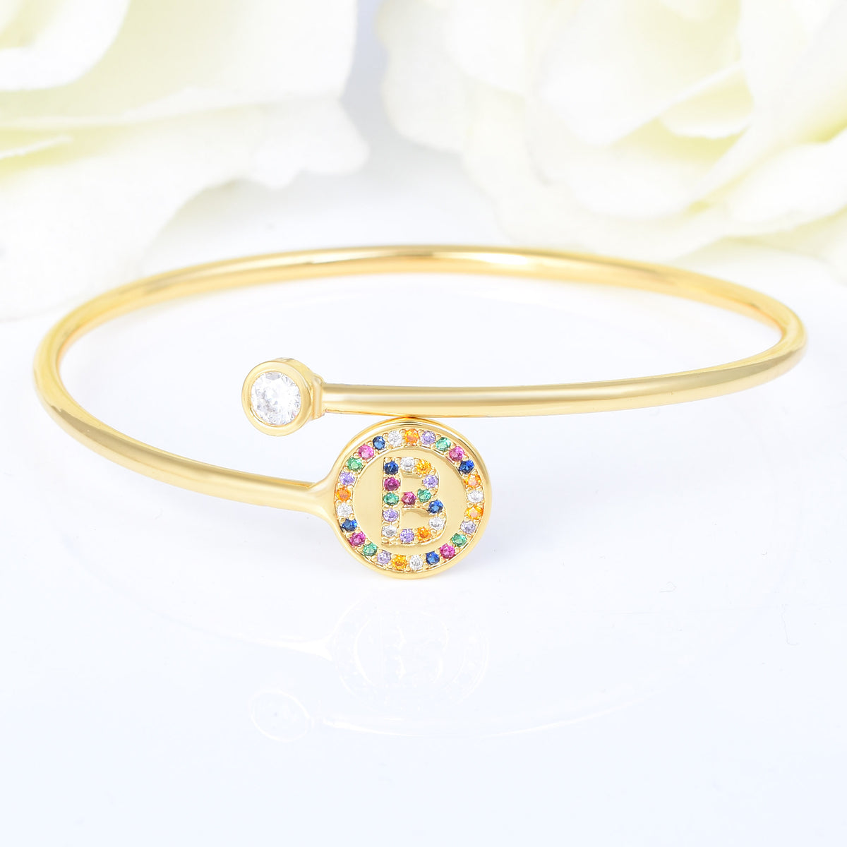 Letter B Personalized Bracelet