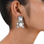 Charlotte Pearl Stud Earrings