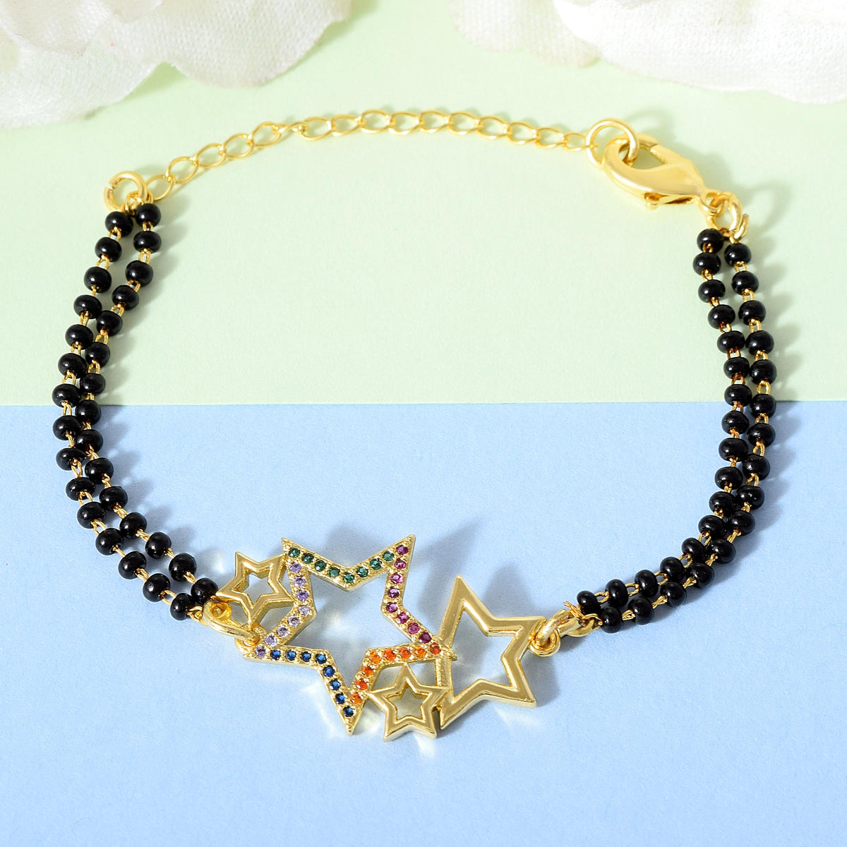 Kids Nazaria Multicolor Stars Bracelet