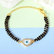 Nazaria Heart Shaped Evil Eye Bracelet