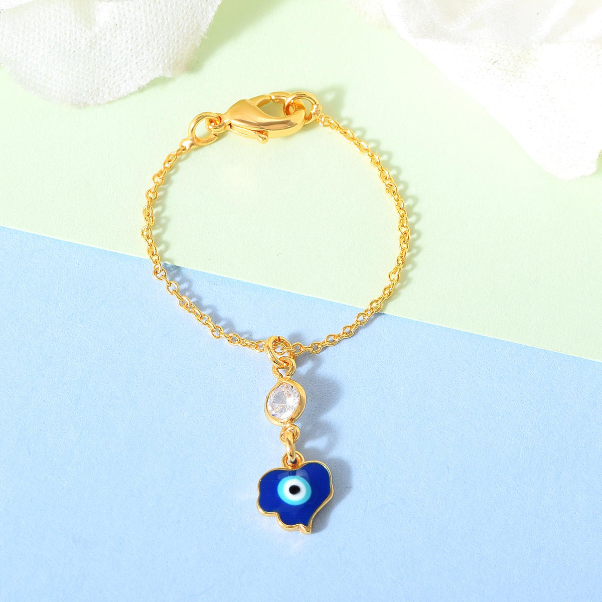 Heart Eye Watch Charm