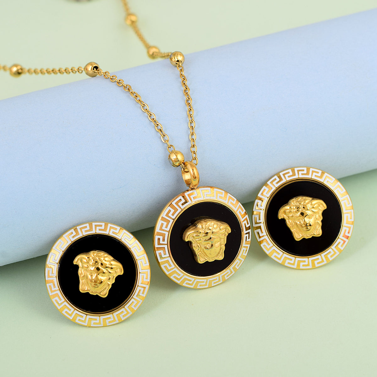 Empress Paris Black and Gold Set