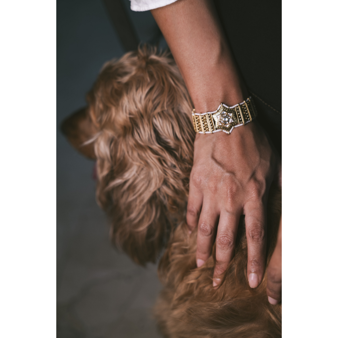 Polki Star Link Barcelet