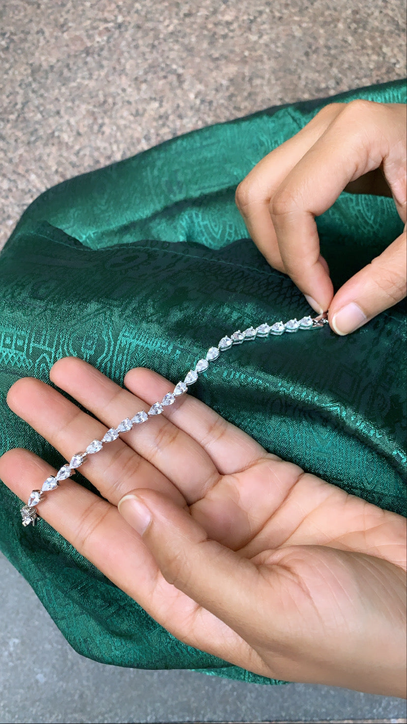 Atlantis Swarovski Tennis Bracelet