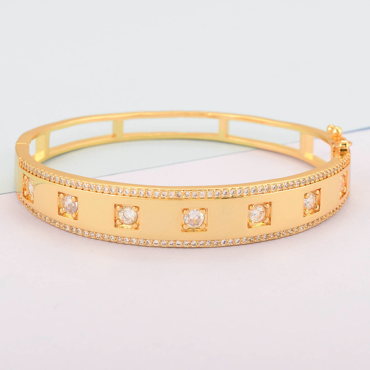 Gold Plated Swarovski Bracelet