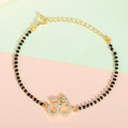 Om Swarovski Nazariya Bead Bracelet