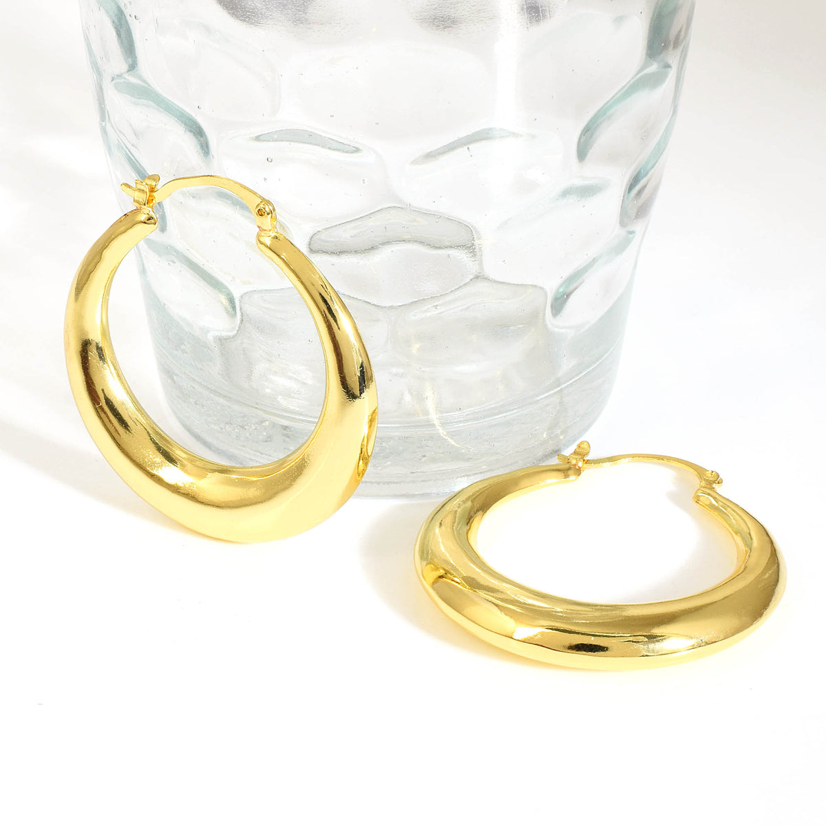 Classic Round Hoop Earrings
