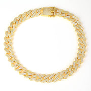 Link Chain Swarovski Necklace