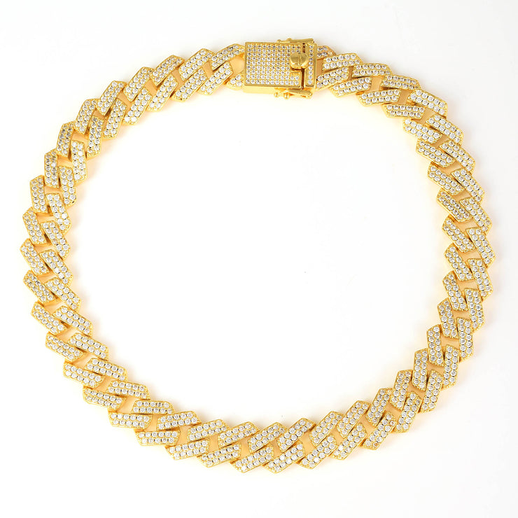 Link Chain Swarovski Necklace
