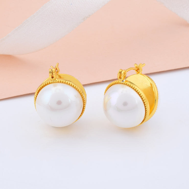 Pearl Doublet Studs