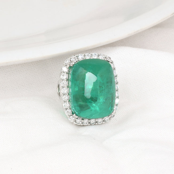 Emerald Dia Ring