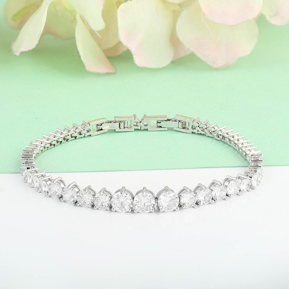 Marelen Swarovski Tennis Bracelet