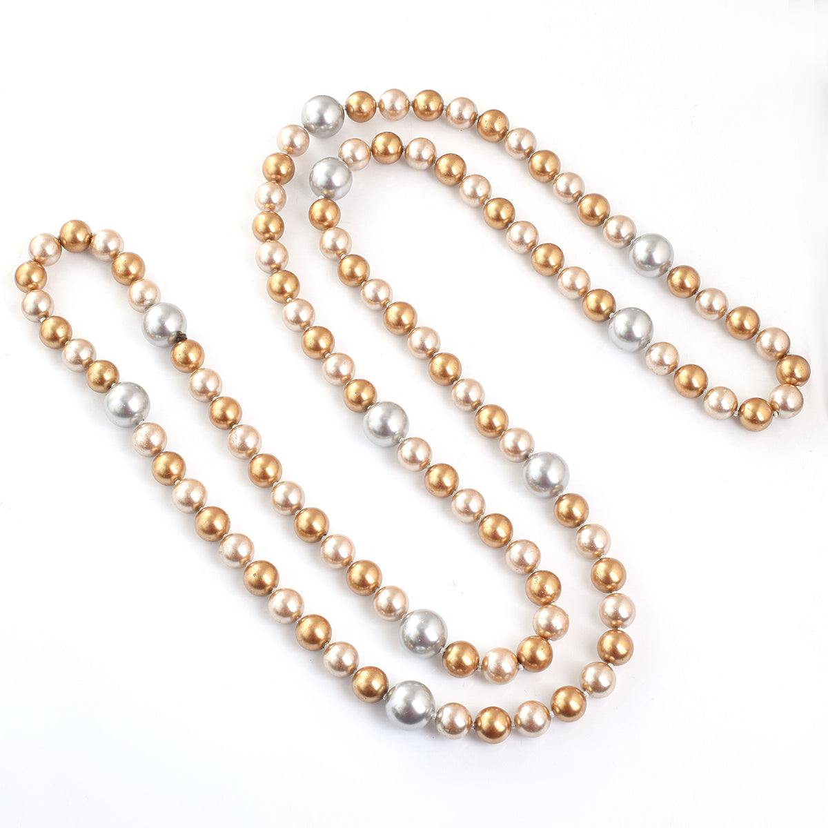 Multi Functional Brown Pearl Necklace